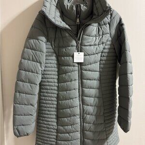 DKNY Women's Puffer Jacket in Gray